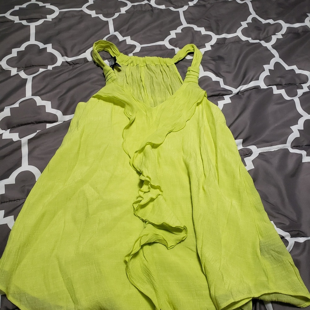 Key lime green tank top🥝